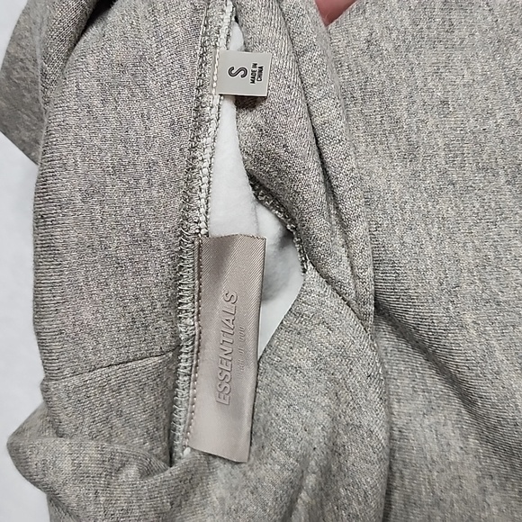 NWT Fear of God Essentials Dark Oatmeal Hoodies - Picture 8 of 10